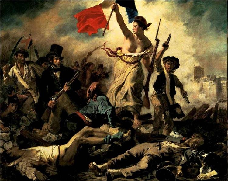Eugène Delacroix's Liberty Leading the People