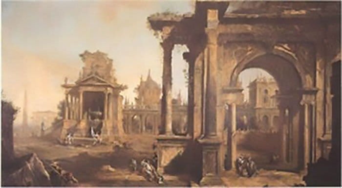 Vista del Gran Canal de Venecia, mostrando la maestría de Canaletto.