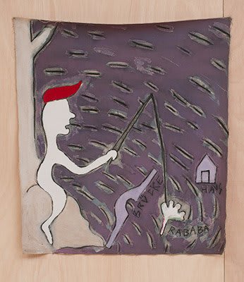 El Pescador de Palabras, obra de Leonilson, 1986