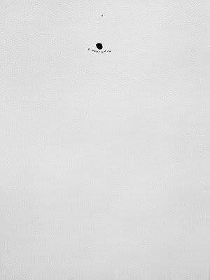 El Peligroso, dibujo de Leonilson, 1992