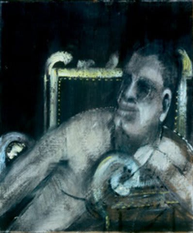 Hombre en una silla. Francis Bacon. 1952