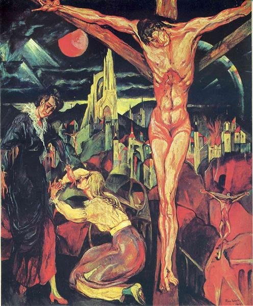 Crucificação. Max Ernst. 1913