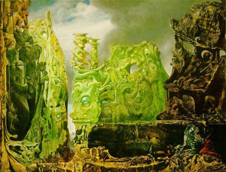 O Olho do Silêncio. Max Ernst. 1943