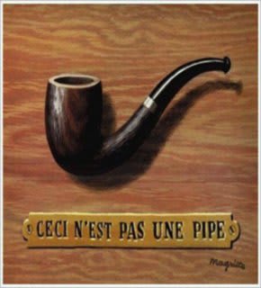 La Trahison des Images de René Magritte (Ceci n'est pas une pipe)