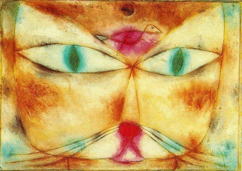 Chat et Oiseau - Paul Klee