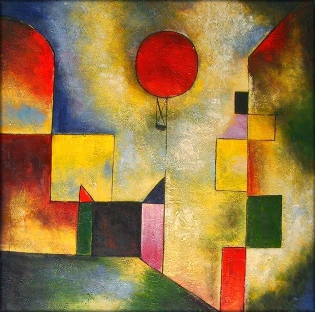 Balão Vermelho. 1925 - Paul Klee