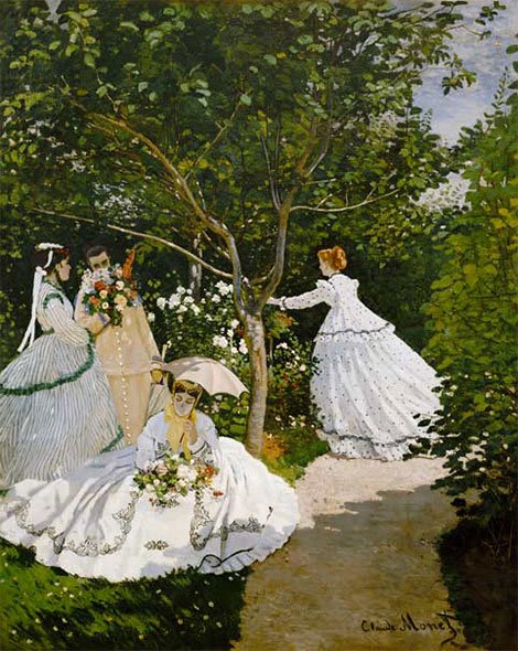 Mulheres no Jardim - Claude Monet