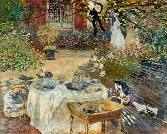 O Almoço - Claude Monet