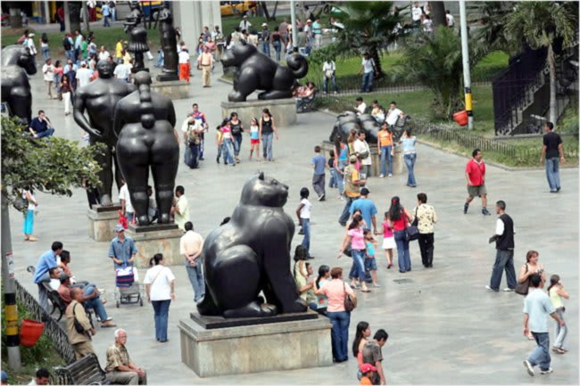 Fernando Botero - Paruqe de esculturas