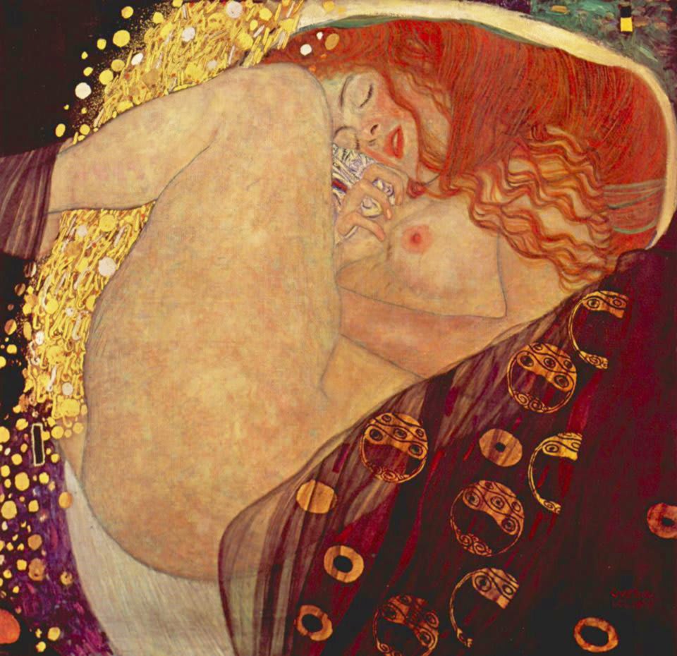Gustav Klimt - Danae