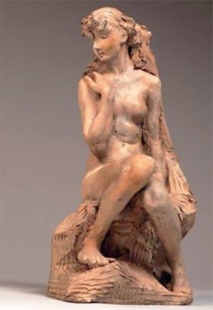 Jovem com um feixe - Camille Claudel