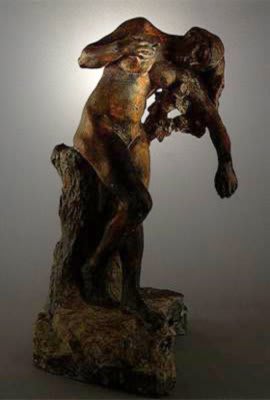 Niobe ferida - Camille Claudel
