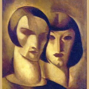 ismael nery, auto retrato com adalgisa