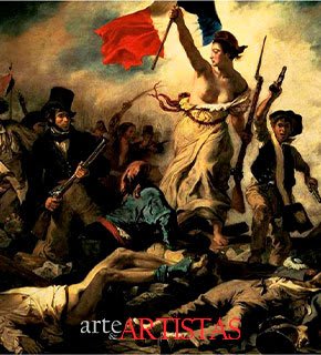 A Liberdade Guiando o Povo - Eugène Delacroix