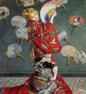 The Japanese Woman - Claude Monet