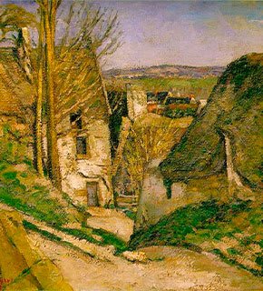La Casa del Ahorcado, Paul Cézanne