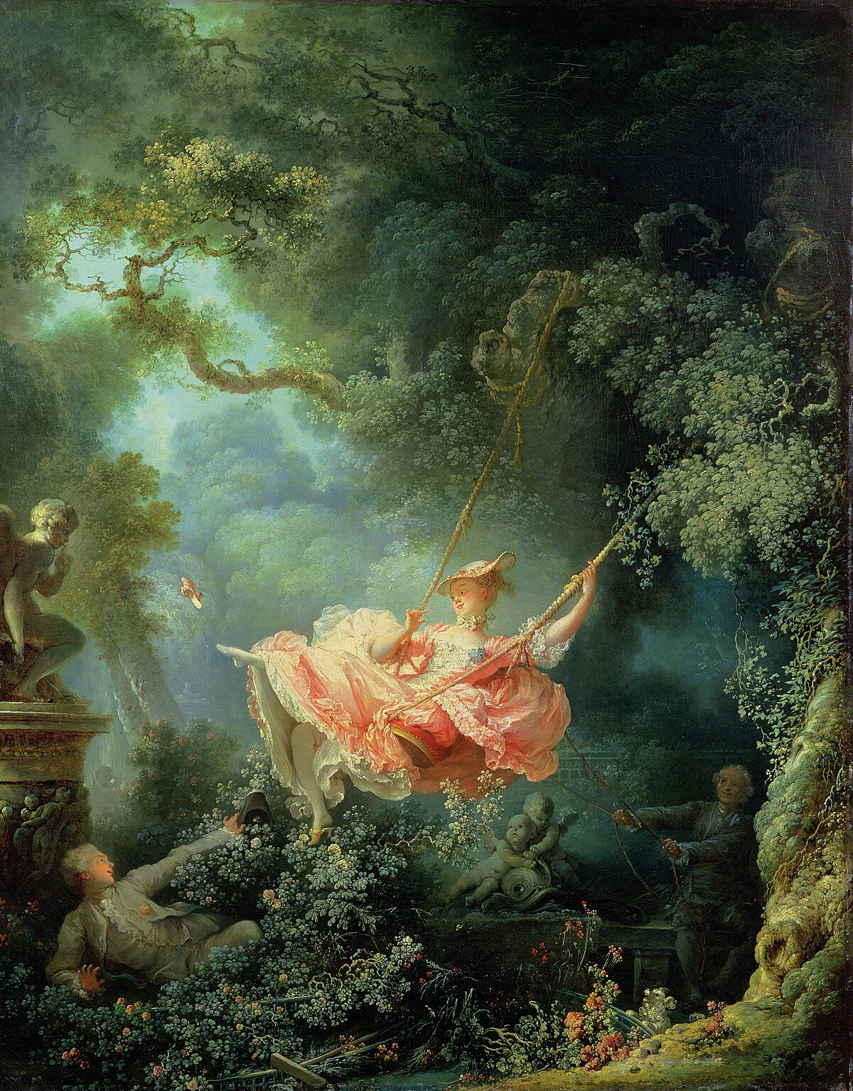 Die Schaukel, von Jean-Honoré Fragonard