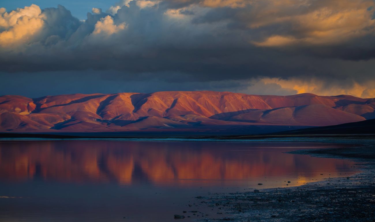 Atardecer en la Laguna del Negro Francisco