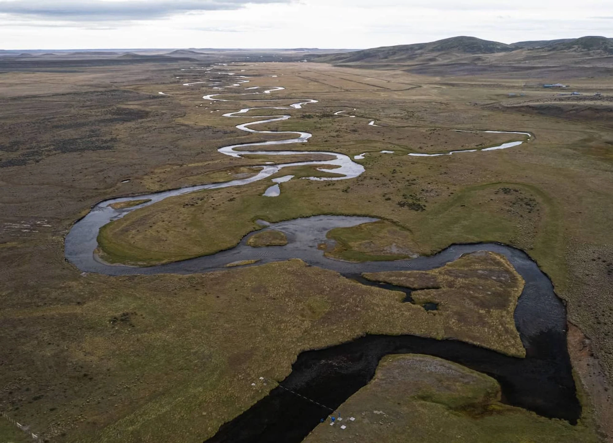 Río Chico, Pampa Fueguina
