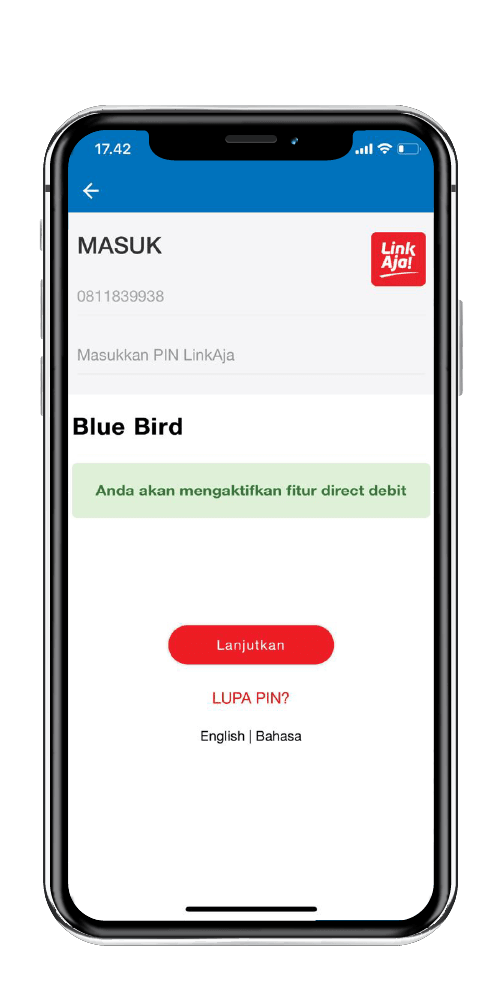 Bagaimana Cara Bayar My Bluebird  di Aplikasi LinkAja  LinkAja 
