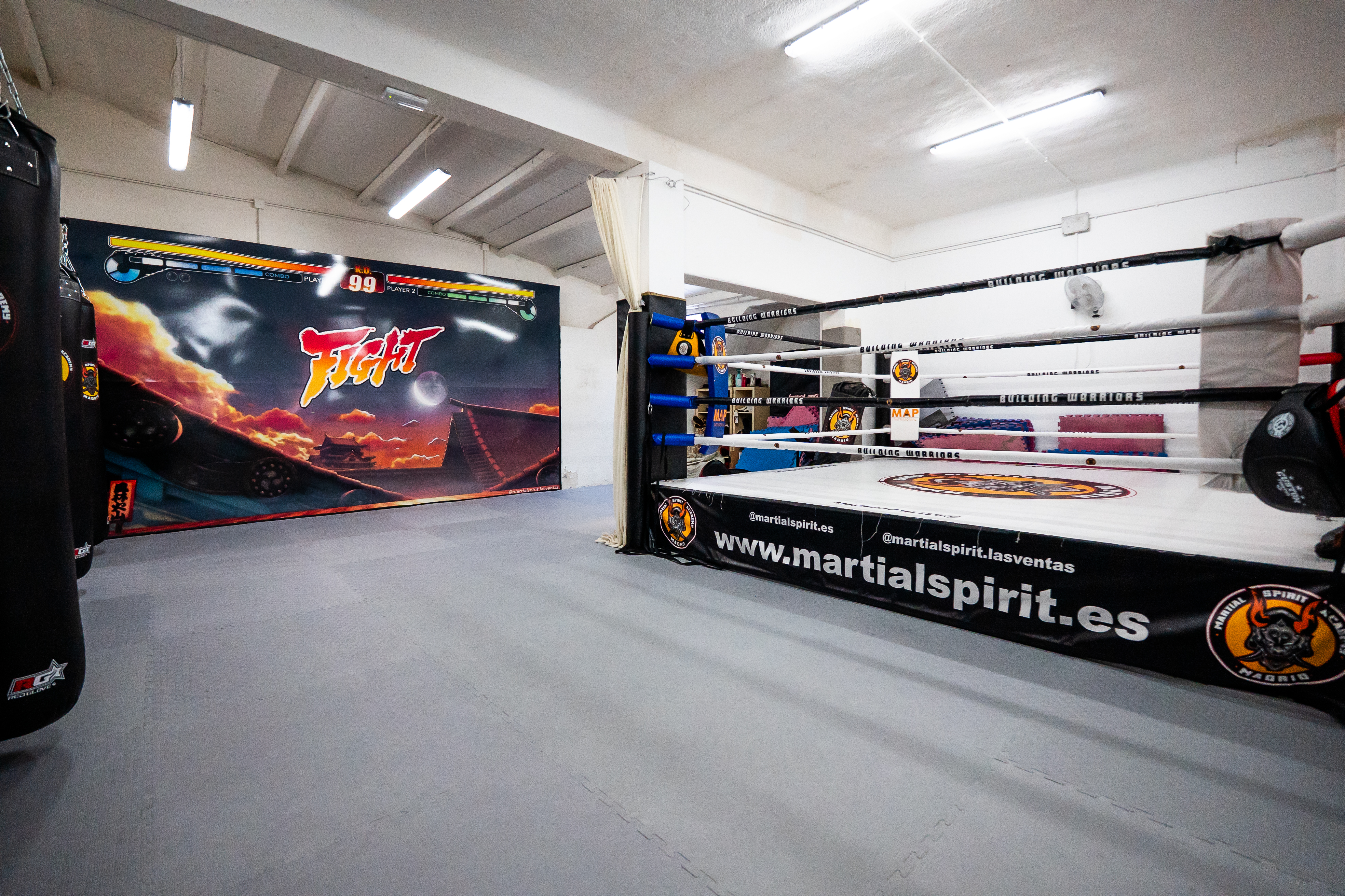 Ring de boxeo MartialSpirit Las Ventas