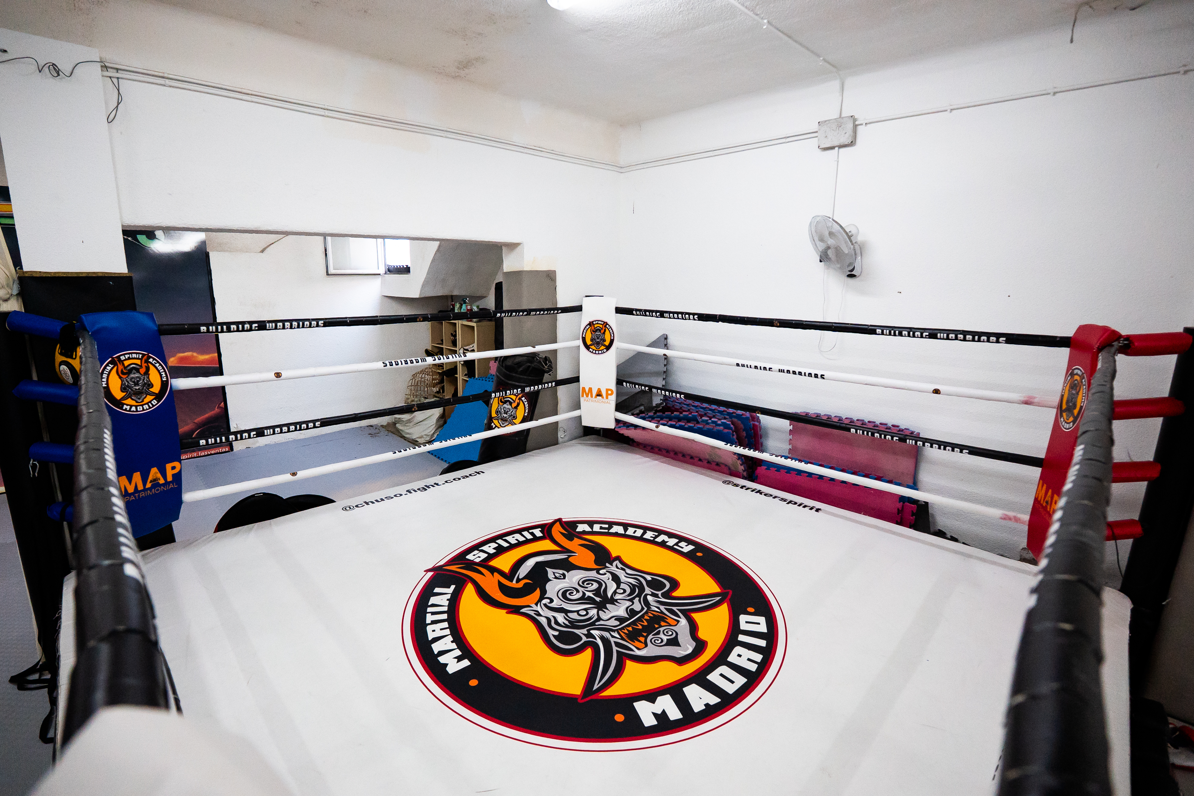 Ring de boxeo MartialSpirit Las Ventas