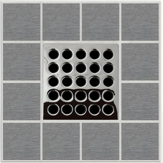 Polished Chrome Ebbe PRO Grate E4410