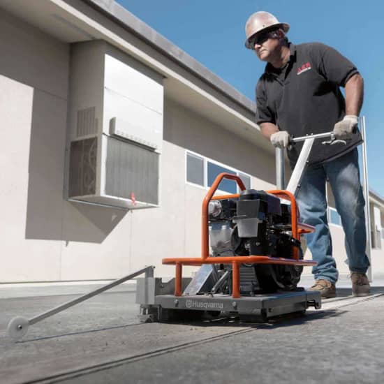 Cutting Green Concrete with Soff Cut 150 Machine