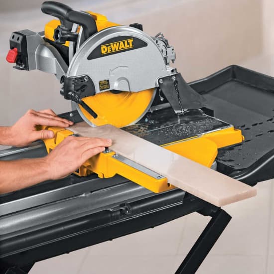 Dewalt D24000 wet cutting long tile