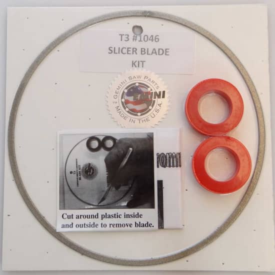 Gemini Taurus 3 Super Slicer Blade Kit ceramic tile