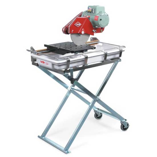 MK Diamond Folding Stand With tile Saw, Casters with brake lock