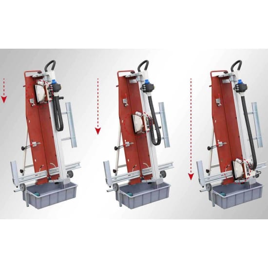 Raimondi LEM Vertical Wet Saw Diagram