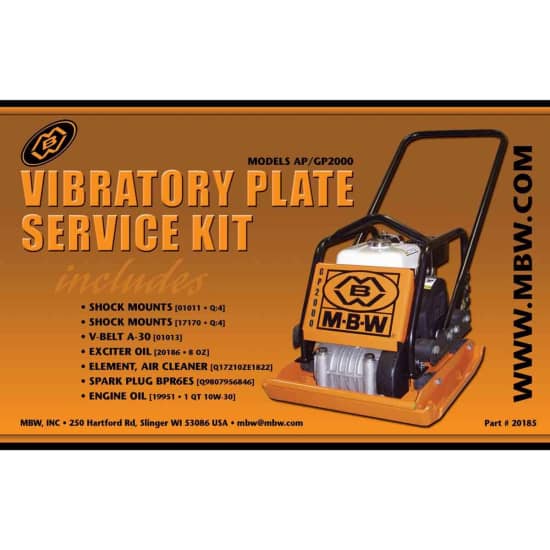 Light Duty Vibratory Plate – MBW, Inc.