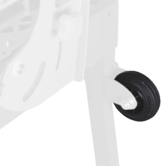 61469 Rubber wheel RUBI for the transport and handling of your electric rail saw