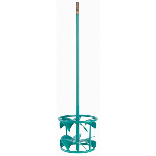 Collomix DLX152HF Low Viscosity Mixing Paddle Ideal for mixing leveling compound, thin-bed mortar, liquid covering, bitumen-free sealing and for larger volumes of liquid materials