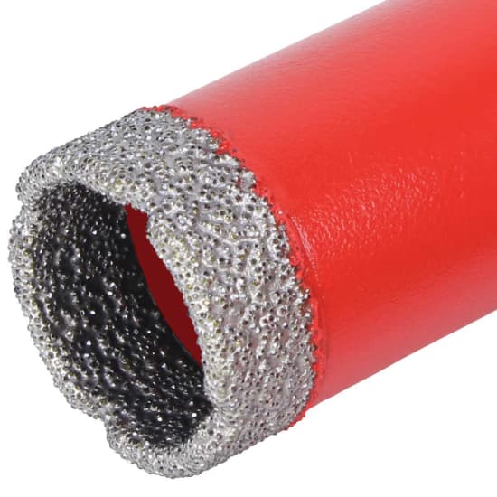 Rubi dry core drill bit matrix