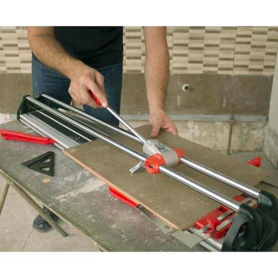 rubi fast tile cutter cuts tile