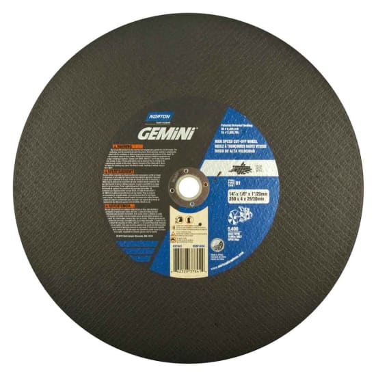 Norton Gemini HSM14UA Metal 14 inch Abrasive Blade