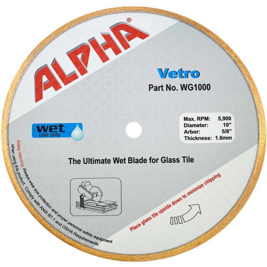 Glass Tile Blade Alpha Vetro