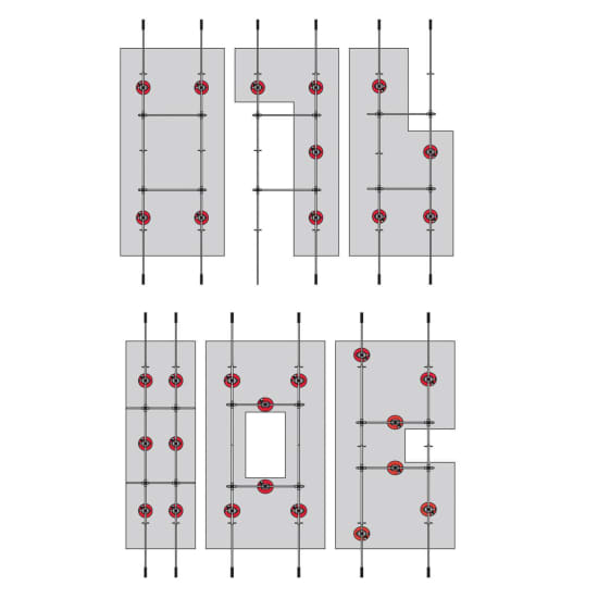 Montolit SuperLift suction cups is customize-able to better suit the tile/slab that you are moving