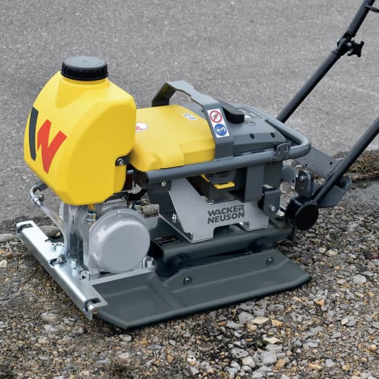 Wacker Neuson 19.7" Single Direction, Battery Operated Vibratory Plate soil compacting, 510061220