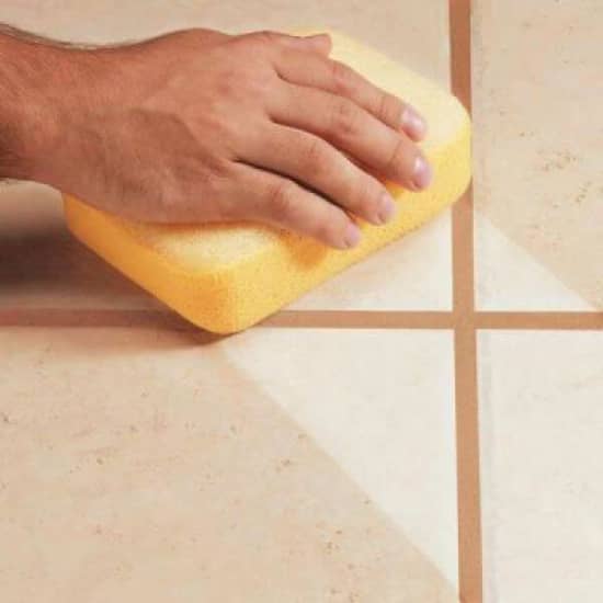 Hydra Scrubbing Sponge Cleans Grout