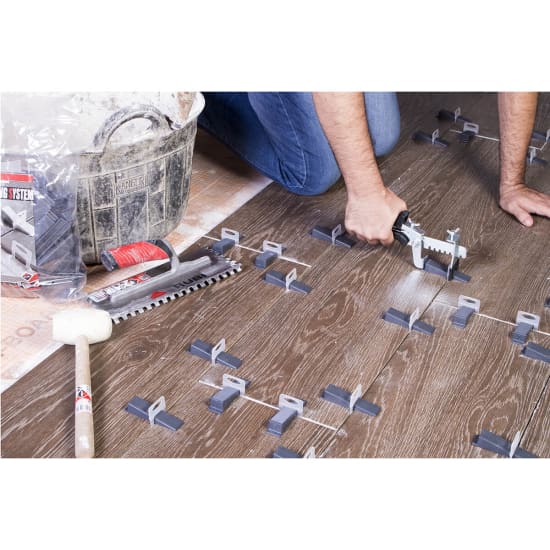 Rubi Delta Leveling System Porcelain Tile Installation