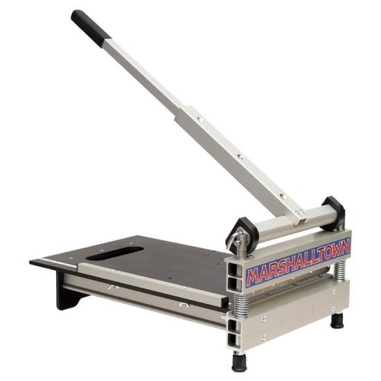 Marshalltown 13 inch Lightweight Vinyl Plank & Laminate Flooring Cutter