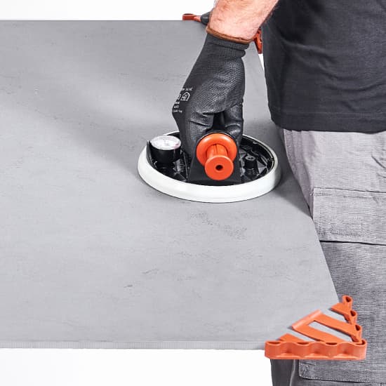 Raimondi Corner Protectors for handling large format tile safely without damage to corners