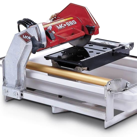 MK Diamond MK-660 Wet Tile Saw Side