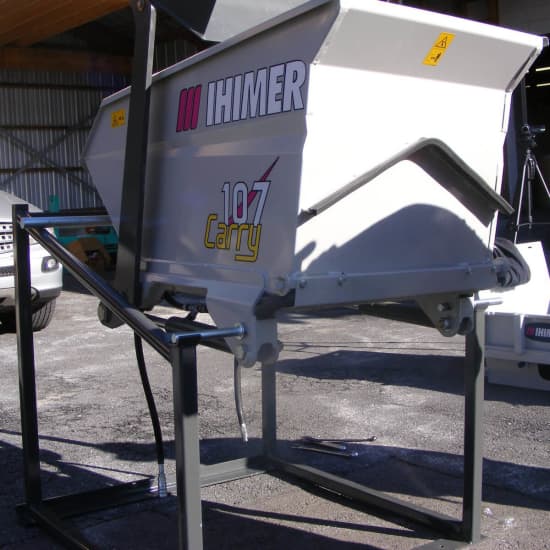 IMER Carry 107 Hydraulic Concrete 250 Mixer and self loading