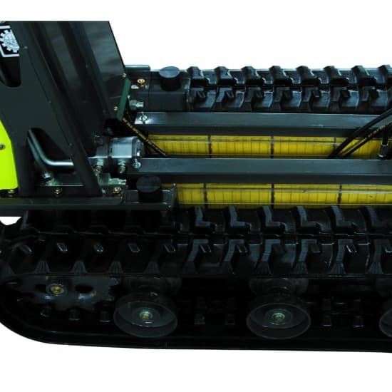 Imer electric track dumper batteries and integrated charger