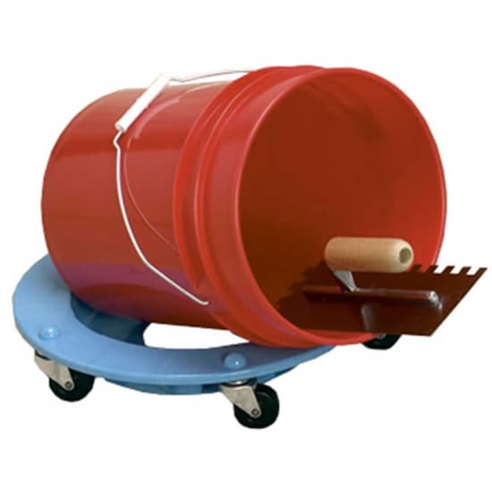 Tidoin 11.2 in. W 250 lbs. Load Capacity Bucket Dolly Removable Rolling Bucket Dolly for 5 gal. Buckets
