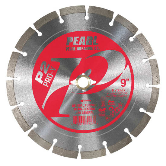 Pearl PV009S Segmented rim for a very fast cut